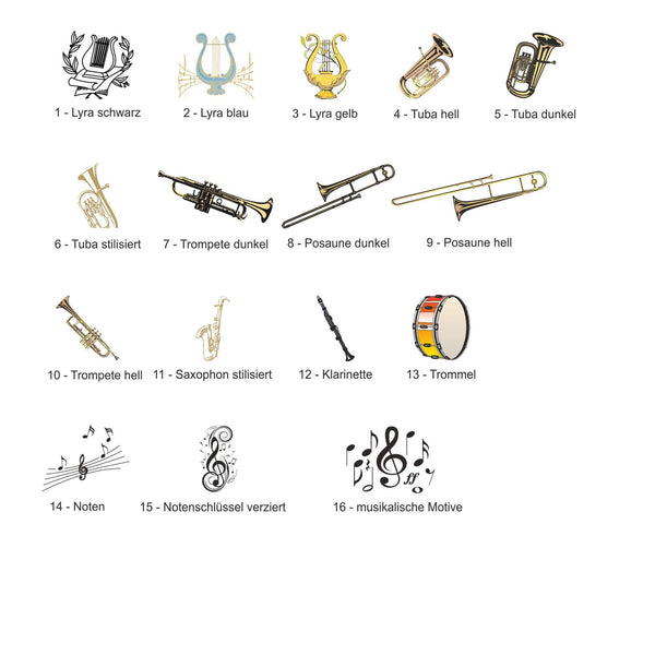 Auswahl unserer Musikmotive