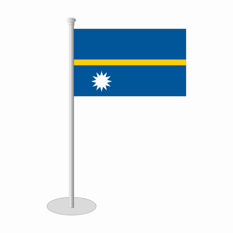 Nauru Tischfähnchen