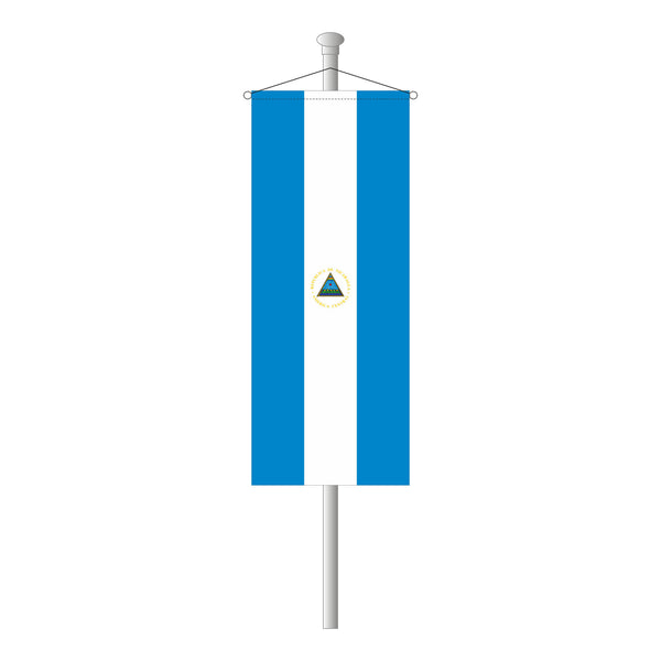 Nicaragua Bannerfahne