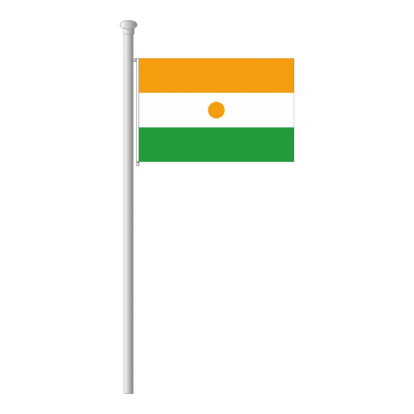 Niger Flagge Querformat