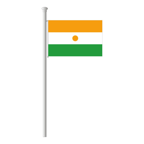 Niger Flagge Querformat