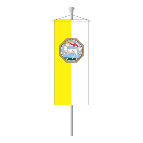 Osterfahne als Bannerfahne