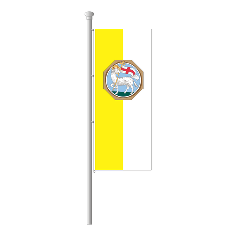 Osterfahne Hissfahne im Hochformat