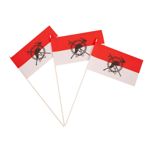 Papierfähnchen Feuerwehr