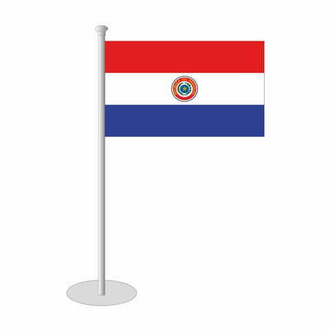 Paraguay Tischfähnchen