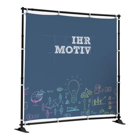 Teleskoprahmen Textil