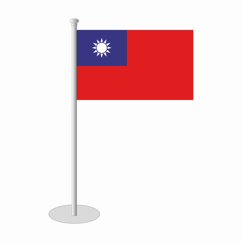 Republik China (Taiwan) Tischfähnchen