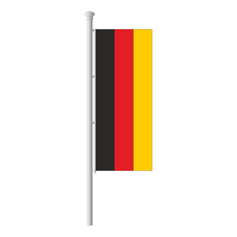Rheinland-Pfalz ohne Wappen Hissfahne im Hochformat