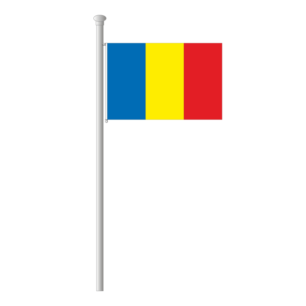 Rumänien Flagge Querformat