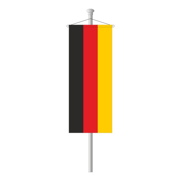 Saarland ohne Wappen Bannerfahne