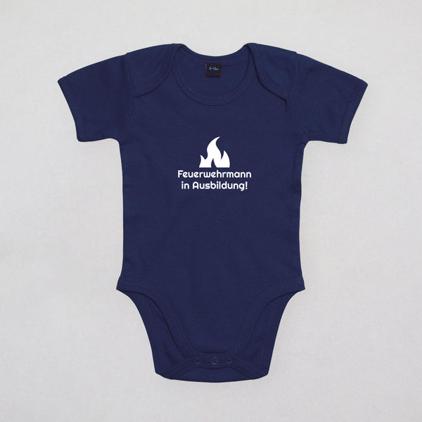 Baby Strampler - Feuerwehrmann in Ausbildung