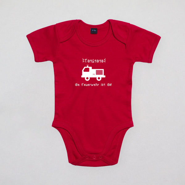 Baby Strampler - Tatütata die Feuerwehr ist da