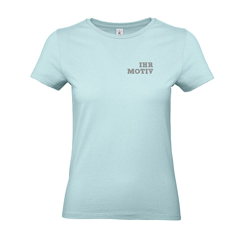 Mintfarbenes Damen Shirt in Kurzarm