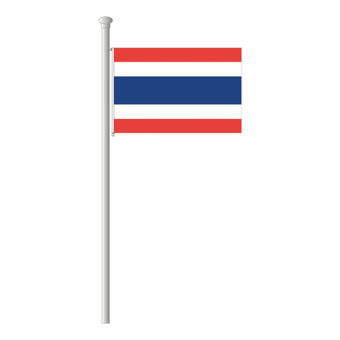 Thailand Flagge Querformat
