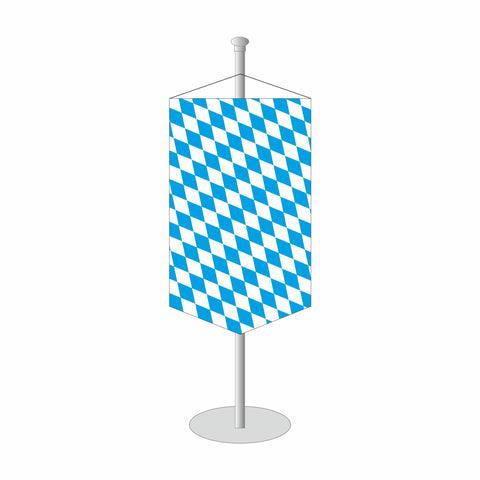 Tischbanner Bayern, bayerische Raute