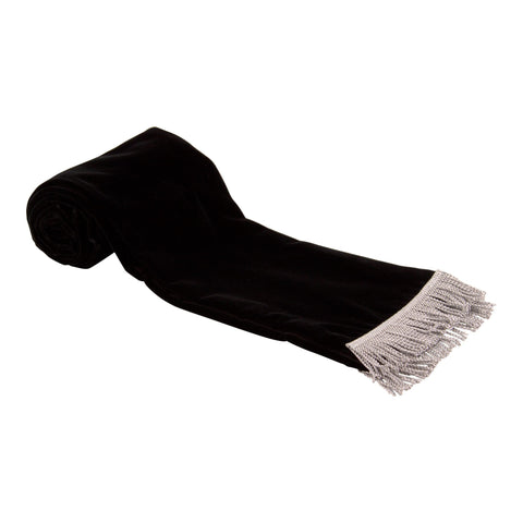 Trauerschärpe Samt schwarz