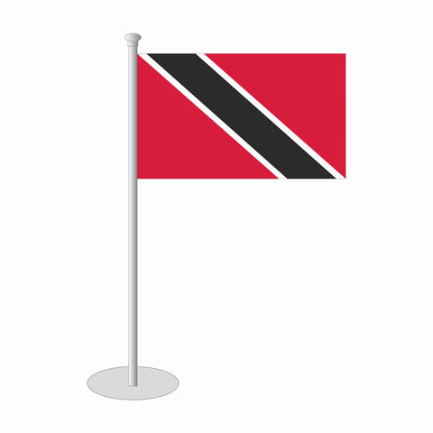Trinidad & Tobago Tischfähnchen