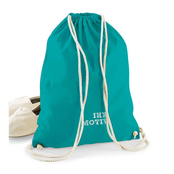 Modischer Turnbeutel in 28 Farbkombinationen