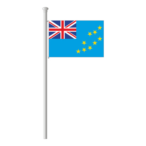 Tuvalu Flagge Querformat