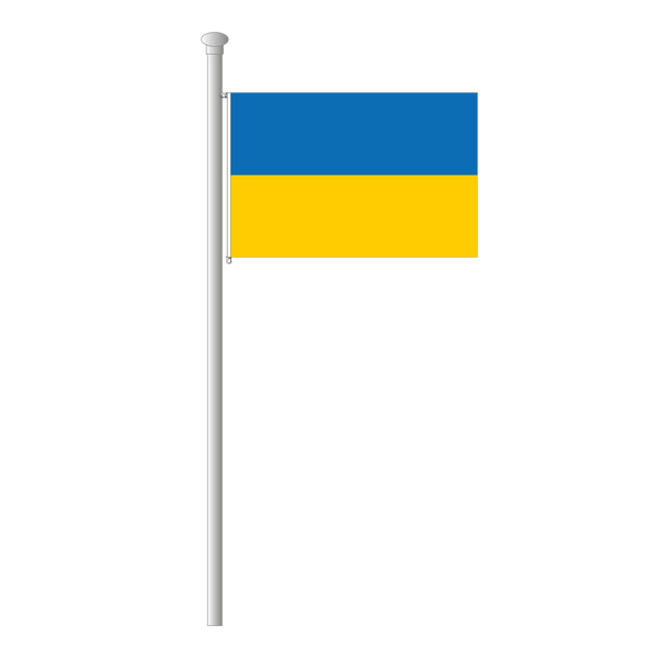Ukraine Flagge Querformat