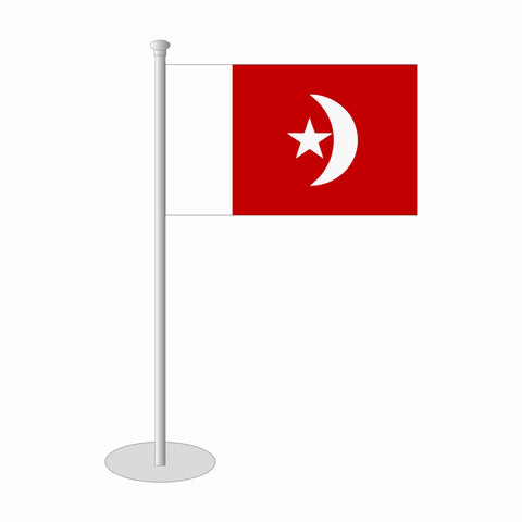 Umm al Qaiwain-Tischfähnchen