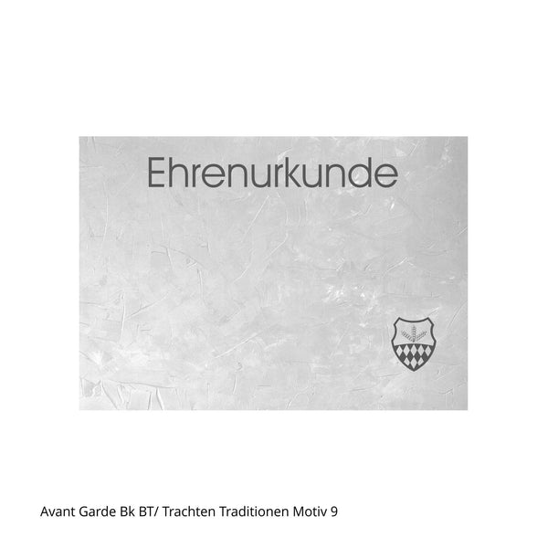 Querformatige Ehrenurkunde mit Jungbauernschaft-Motiv