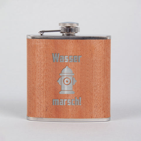 Flachmann Wasser marsch