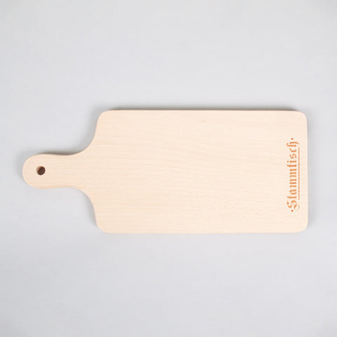 Schneidebrett Buche Stammtisch