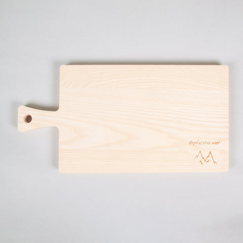 Schneidebrett Esche Gipfelstürmer