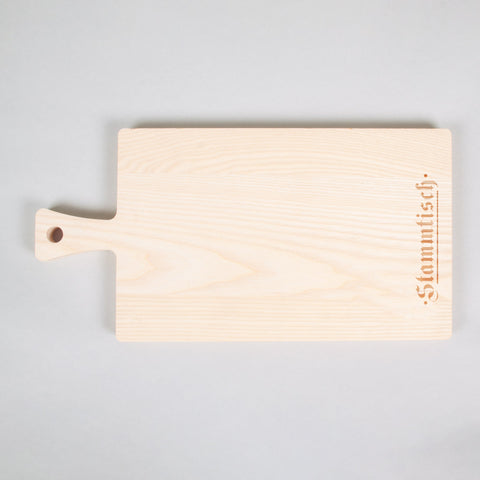 Schneidebrett Esche Stammtisch