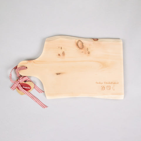 Schneidebrett Zirbe Heilige Dreifaltigkeit