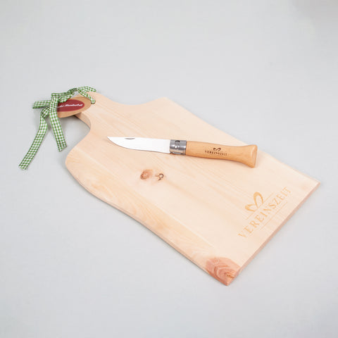 Schneidebrett Zirbe individualisiert