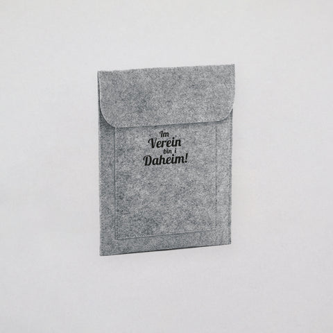 Tablet Tasche - IM VEREIN BIN I DAHEIM