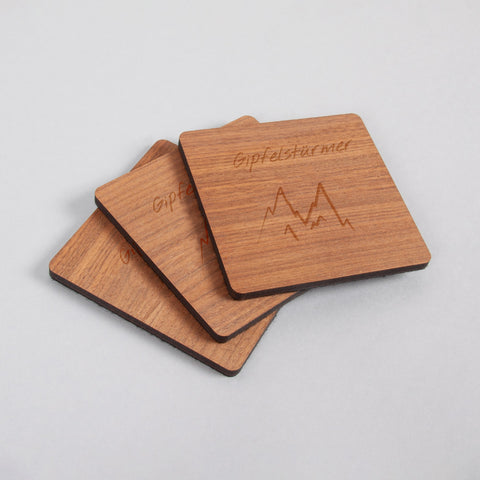 Untersetzer eckig Gipfelstürmer