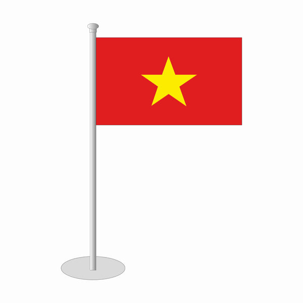 Vietnam Tischfähnchen