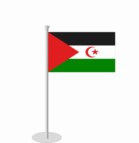 Westsahara Tischfähnchen