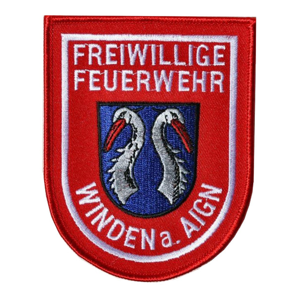 gestickter Aufnäher Feuerwehr