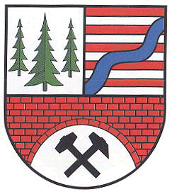 Das Gemeindewappen von Floh-Seligenthal