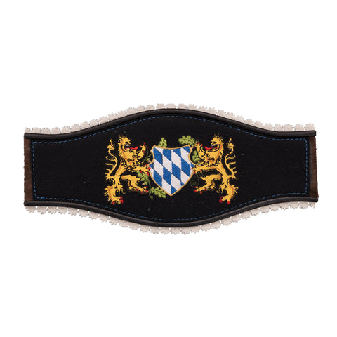 Brustschild mit 2 Löwen und Rautenwappen