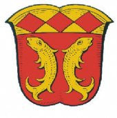 Das Wappen der Gemeinde Fischen im Allgäu