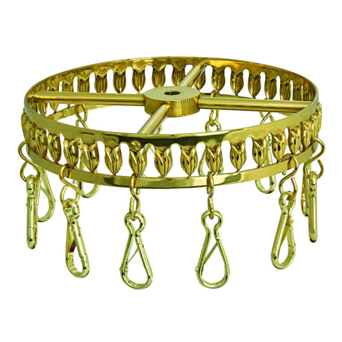 Bänderring mit 12 einfach Karabinerhaken