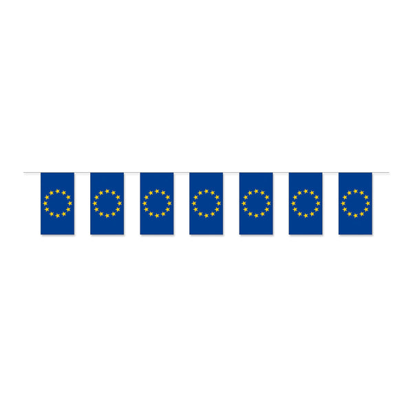 Fahnenkette Europa