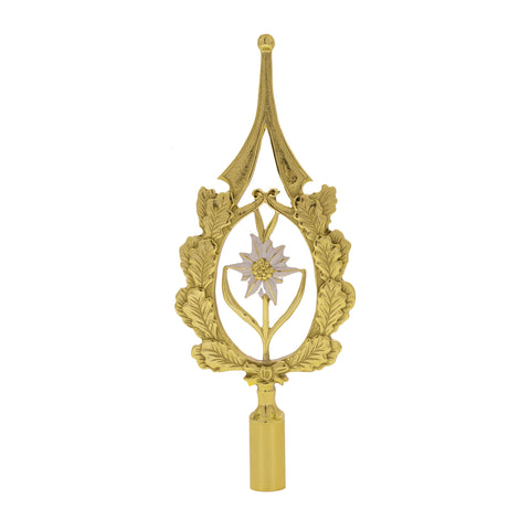 Fahnenspitze Edelweiß groß