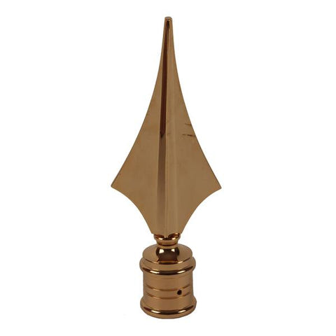 Lanzenspitze für Zimmerfahnenstange, für leichte Raumfahnen
