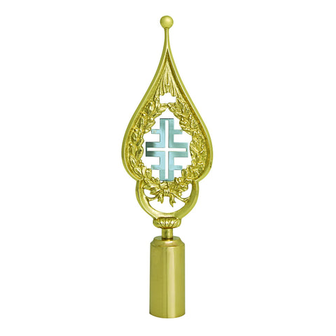 Fahnenspitze 4-F-Symbol