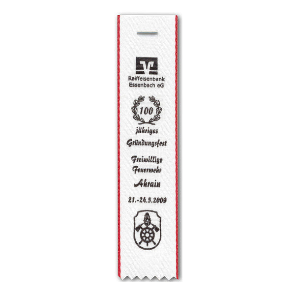 gedrucktes Festabzeichen Feuerwehr