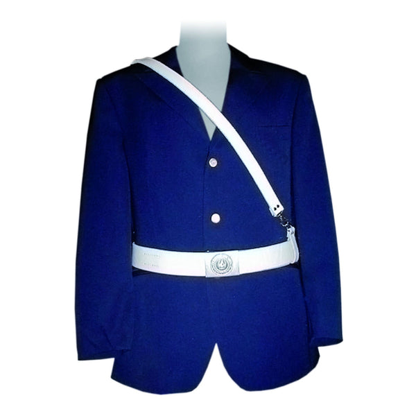 Feuerwehrkoppel mit Riemen und Schloss