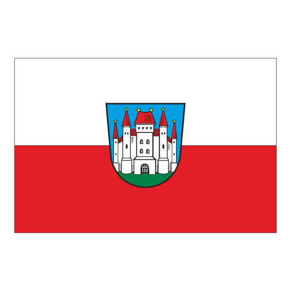 Flagge des Marktes Siegenburg