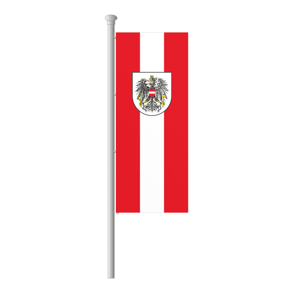 Österreich mit Wappen