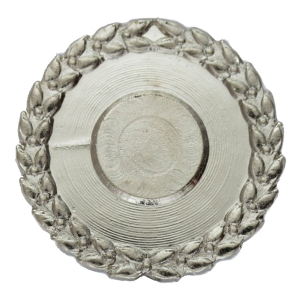Lorbeerkranz silber mit Sicherheitsnadel